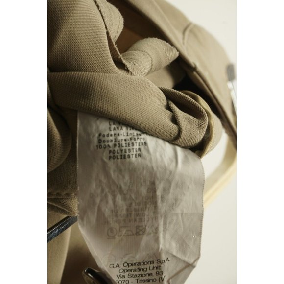 Armani Collezioni Tan Wide Leg Pants - Picture 6 of 7